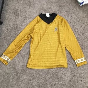 Men’s Med. Star Trek Original Captains Costume Top